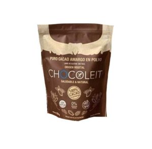 Puro Cacao Amargo en polvo Origen vegetal CHOCOLEIT
