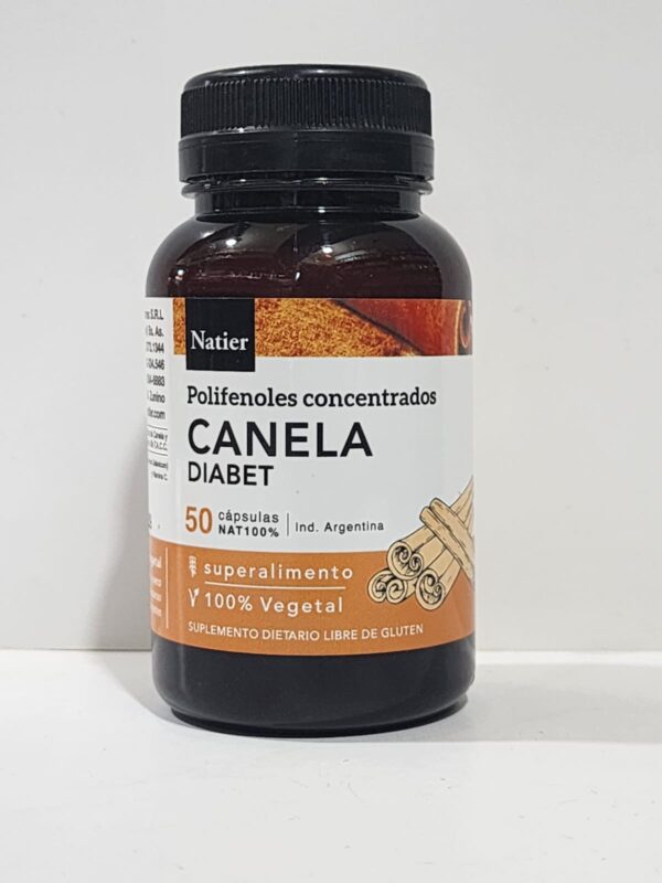 NATIER DIABET CANELA X 50 CÁPSULAS - DIABÉTICOS