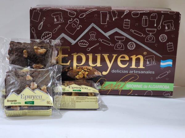 Brownie Epuyen de Algarroba con Nuez