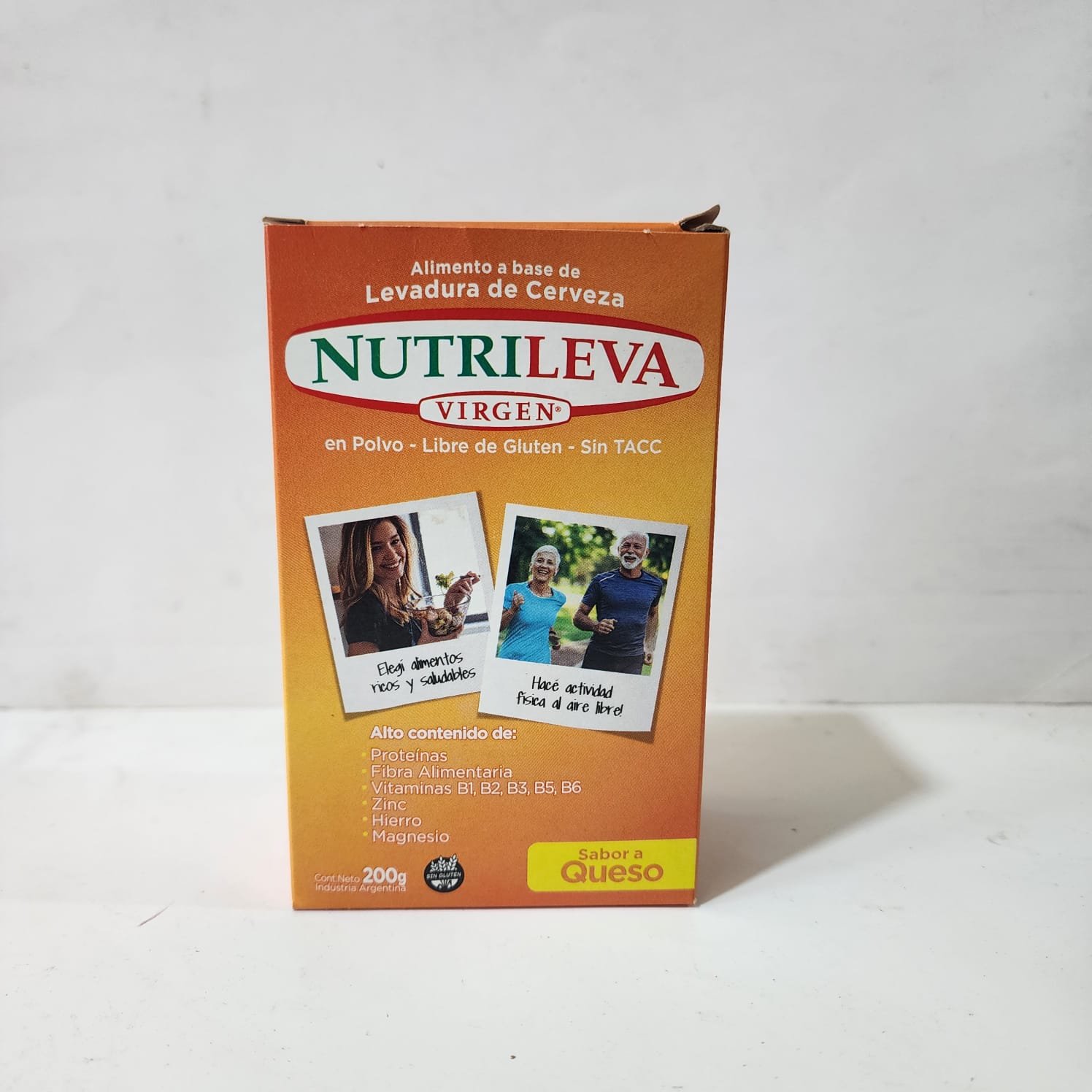 Levadura De Cerveza Virgen Sabor Queso Nutrileva 200gr