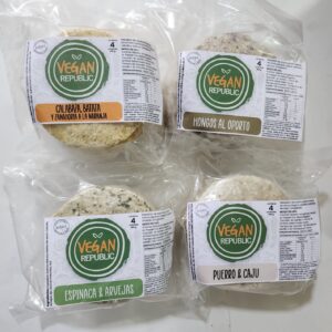 Hamburguesas Vegan Republic veganas 4U.