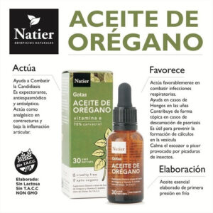 Aceite de Orégano 60 Cápsulas - Naturalem