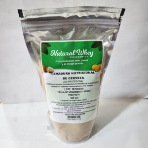 Levadura Nutricional Natural Whey 500gr